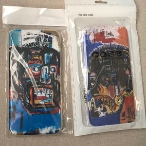 2 Louis Vuitton Fondation Basquiat iPhone Cases